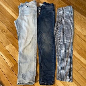 Girls size 8 jeans and dress pants